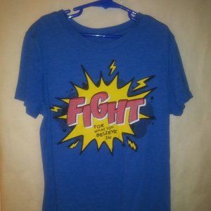 Free State Fight T Shirt Size M/M